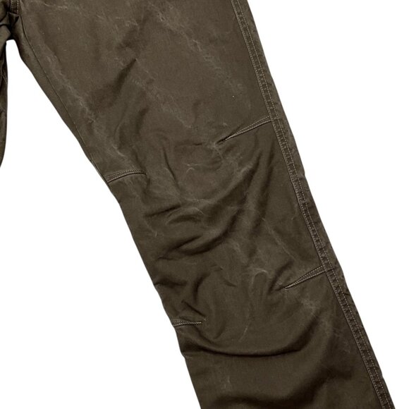 Kuhl Rydr Vintage Patina Dye Pants Forged Iron Size 30 x 32 Flannel Lined Climb - Picture 4 of 15